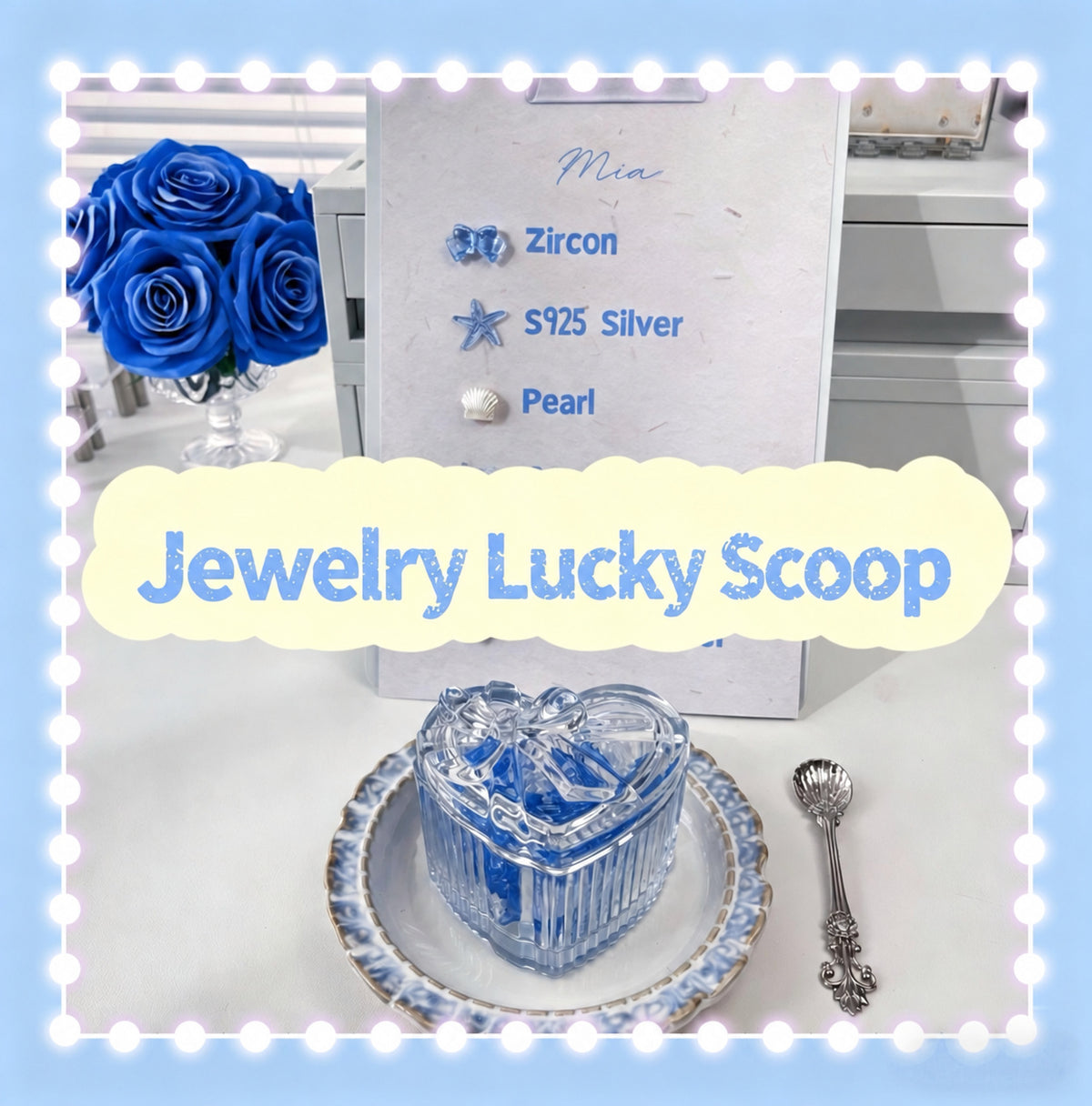 Mia Jewelry Lucky Scoop, blue prize chart